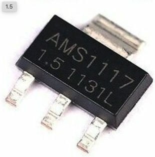 Ams1117-1.5v Sot-223 Voltage Regulator