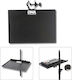 Dna Dna Sct1 Stand Shelf Tray Black Mixer Audio Interface Accessories Adjustable Mount 18x24 Cm Up To 1 Kg Ράφι Στήριξης Κονσόλας Αξεσουάρ Βάση Μικροφώνου