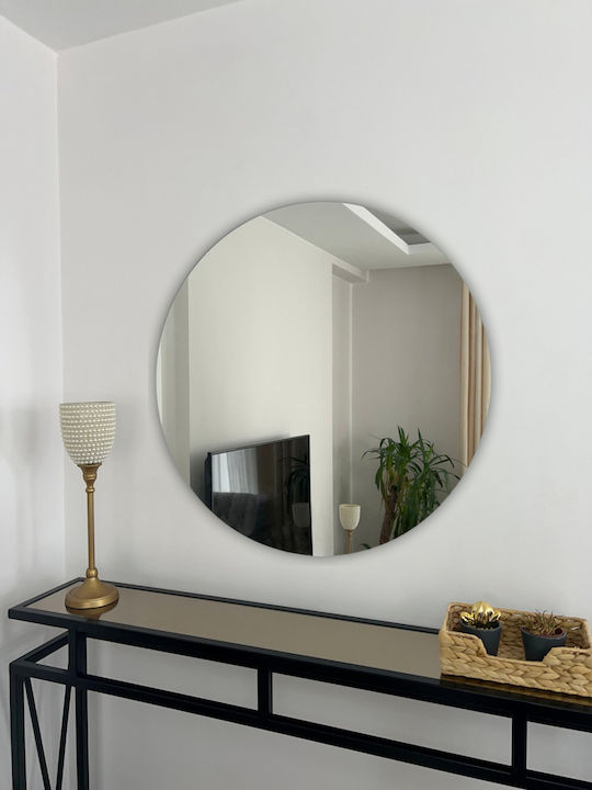 Round Wall Mirror 100 Cm No Frame
