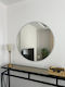 Round Wall Mirror 100 Cm No Frame