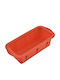 Silikon-Backform Rechteckig Medium Rote
