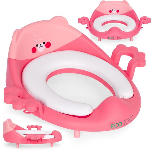 Ecotoys Παιδικό Κάθισμα Τουαλέτας Ροζ