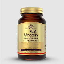 Solgar Magtein Magnesium Lthreonate 60 φυτικές κάψουλες Solgar Magtein Magnesium Lthreonate 60 φυτικές κάψουλες