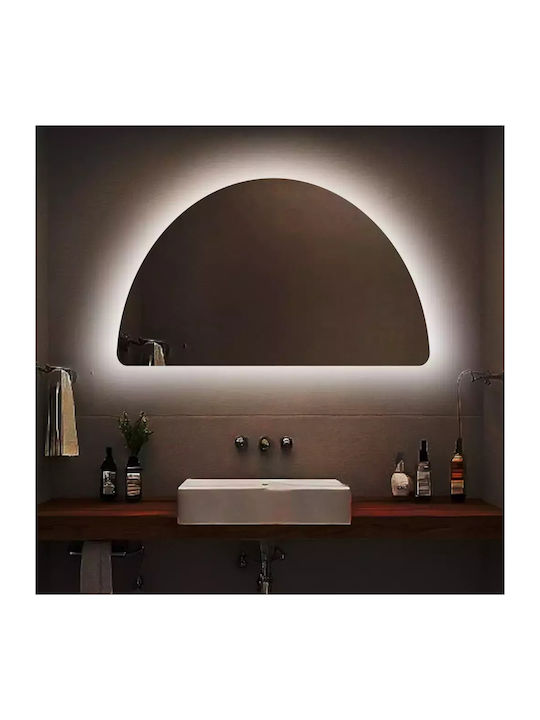 SteweHome Badezimmerspiegel Led Wand 60x100 Hal...