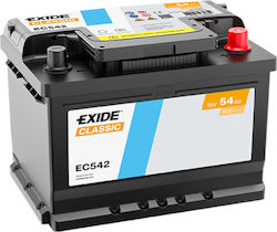 Exide Car / Truck / Boat Battery Classic with 54Ah Capacity