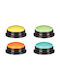 Flamingo Dog Communication Sound Button Various Colors 8.8cm Flamingo