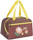 Lunchbag Μεγάλο Τσεπάκι Κουνελάκι Λουλούδια