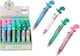 Lean Toys Στυλό Ballpoint Πολλαπλών Χρωμάτων (Διάφορα Σχέδια)