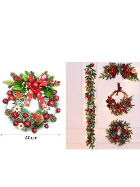 Коледен Венец 40 См Christmas Wreath 40 Cm