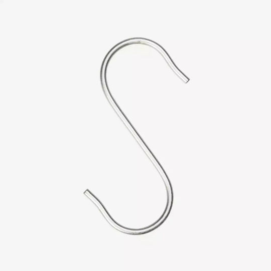 Γάντζος S Μεταλλικός Madam Stoltz Steel Medium 11,5x4,5 Cm