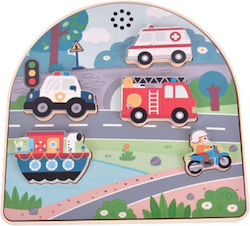 Wooden Kids Puzzle 5pcs Luna