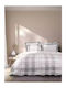 Nima Duvet Single 170x240cm Arthur Grey, Beige