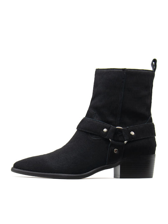 Inuovo Ghete De Piele Dama Negre
