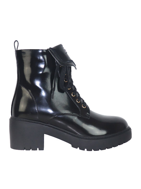 Stiefeletten Damen Schwarz