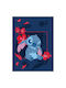 Aymax Одеяло & Stitch Тъмносиня 150x110cm