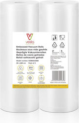 Vesta Precision Grainy Vacuum Sealer Bags for Vacuum Devices 2 Rolls 625086