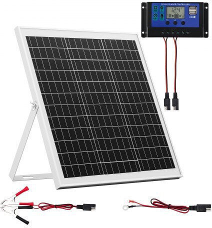 Vevor Panou Solar Încărcător 20W (ZJKXLDJG20WWXSNAU001Y3)