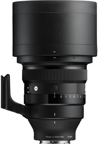 Sigma Full Frame Camera Lens ART 135mm F1.4 DG Fixed for Sony E Mount Black