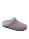 Anatomical Women's Slippers with Fur Pink