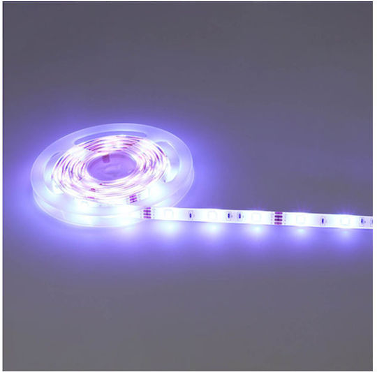 Ταινία LED 24V RGB Φως 5m με Τηλεχειριστήριο
