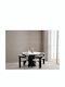 Masă De Dining 4 Scaune Design Modern 90x90cm
