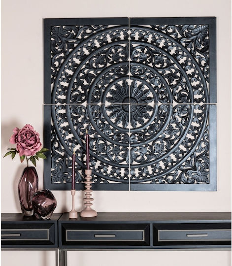 Decorative Painting Akoulina Ptmd Dimensions 120x1.5x120cm 119370
