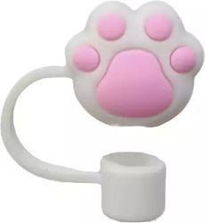 Silicone Cover Straw Paw