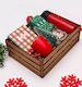 Weihnachtsaccessoires Geschenk-Set Notizbuch Silvester Tasse Wasserflasche Baum Weihnachtsstrumpf Magnet Code 97846