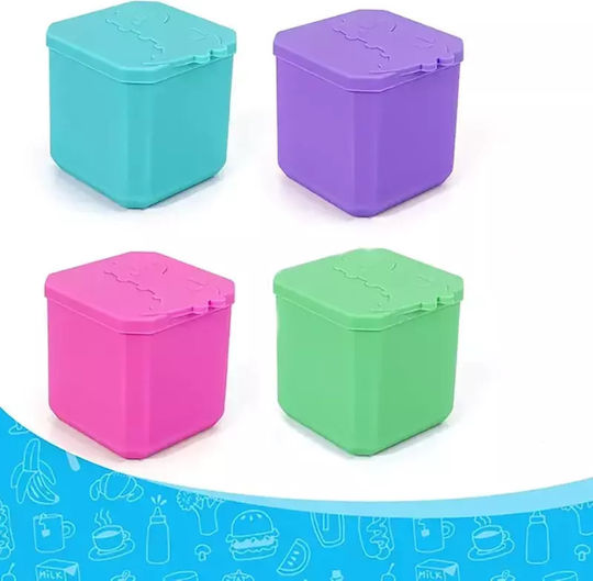 Cutie Din Silicon Pentru Sos Dino Violet