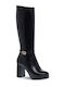 Leather Women's Boots Black