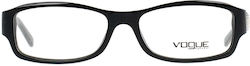 Vogue Vo 2625-b Black Prescription Eyeglass Frames