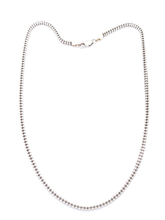 PS Silver Ασημένια Αλυσίδα Λαιμού Μήκους 45cm
