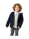 Kids' Parka with Lining & Hood Blue