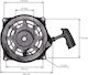 Starter Briggs-stratton 497680