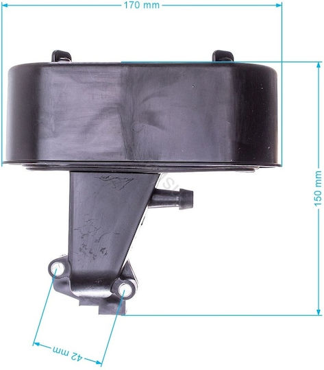 Complete Air Filter for Lawn Mower Nac Dy164pmb