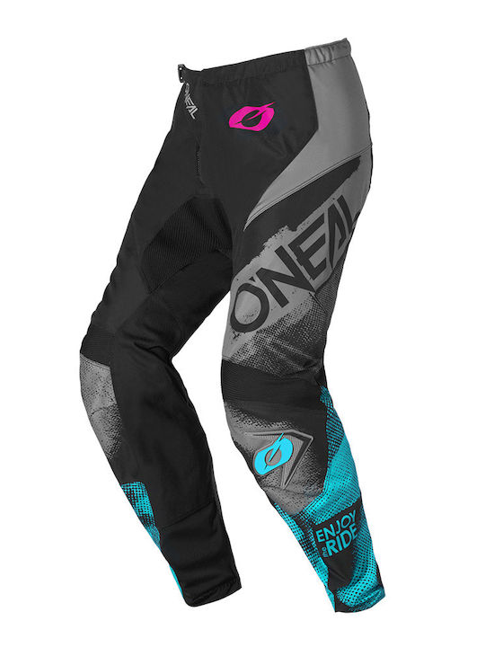 O'Neal Element Roller Summer Motocross Pants Black/Cyan