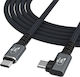 Wozinsky Video Cable USB-C male - Thunderbolt 4 240W PD Μαύρο 1m
