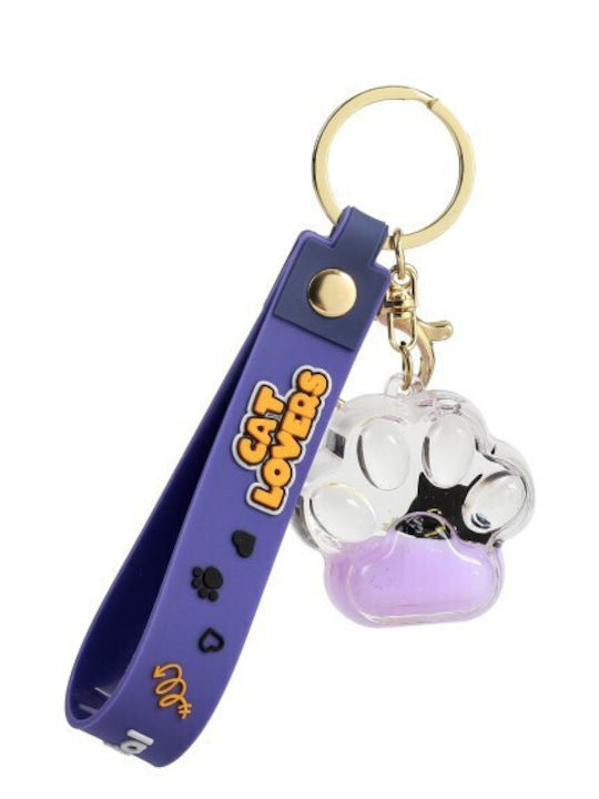 I-total Schlüsselanhänger Bubble Paw Lila Xl2795
