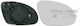 Mirror Glass Exterior Rearview Mirror Tyc 337-0094-1
