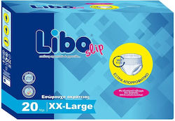 Libo Slip Incontinence Diapers XXLarge 20 Units