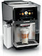 Bosch Automat de Espresso Presiune 19bar cu Wi-Fi Neagră TQE80703