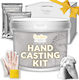 Creative Deco 3D Hand Casting Kit Plaster Hands Gift Couples Partners Wedding Anniversary Birthday Valentine's Gift Her Him