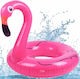 Kids Inflatable Float for Sea Flamingo Pink 120x120cm