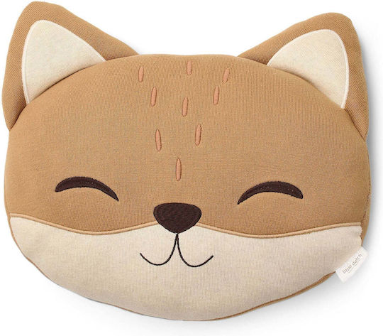 Little Dutch Knitted Fox Pillow Forest Friends