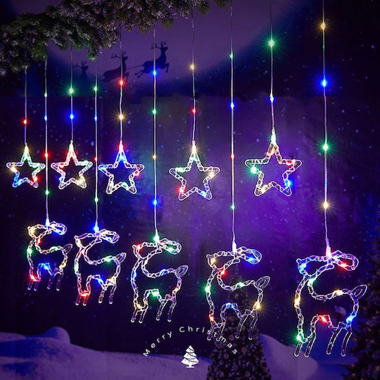 Lichterketten LED Mehrfarbige Typ Vorhang 1Stück