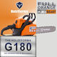 Holzfforma G180 Chainsaw Without Blade Chain Orange