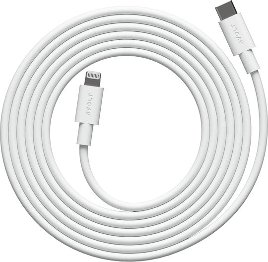 Fast Charging Data Cable Usb-c/lightning Apple Avolt X Martinelli Luce 2 Meters White