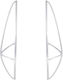 Rear Car Headlight Eyebrows for Fiat Punkt