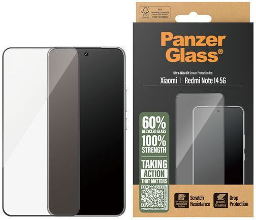 PanzerGlass Закалено стъкло (Xiaomi Redmi Note 14, PanzerGlass)