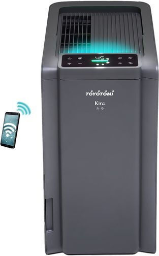 Toyotomi TDE-12BIVION Dehumidifier with Compressor Ionizer and Wi-Fi 12lt